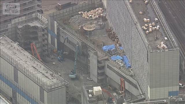 「あいりん総合センター」解体工事始まる　大阪・西成 日雇い労働者の拠点