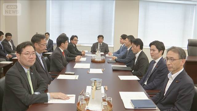 企業・団体献金見直しへ　自民・維新が法案提出  結論は2027年9月まで