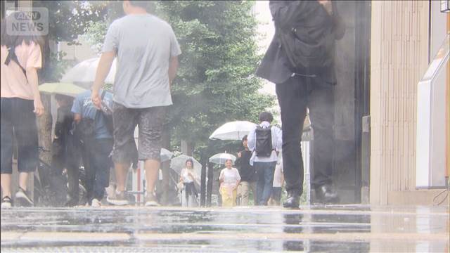天気急変 関東で雷雨相次ぐ 多摩北部ではレベル3大雨警報