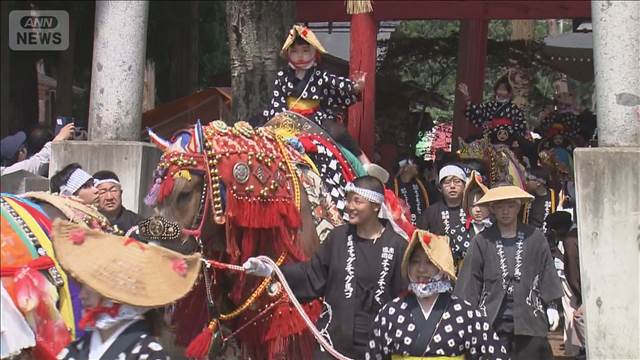 初夏の風物詩「チャグチャグ馬コ」　涼やかな鈴の音 無病息災祈る