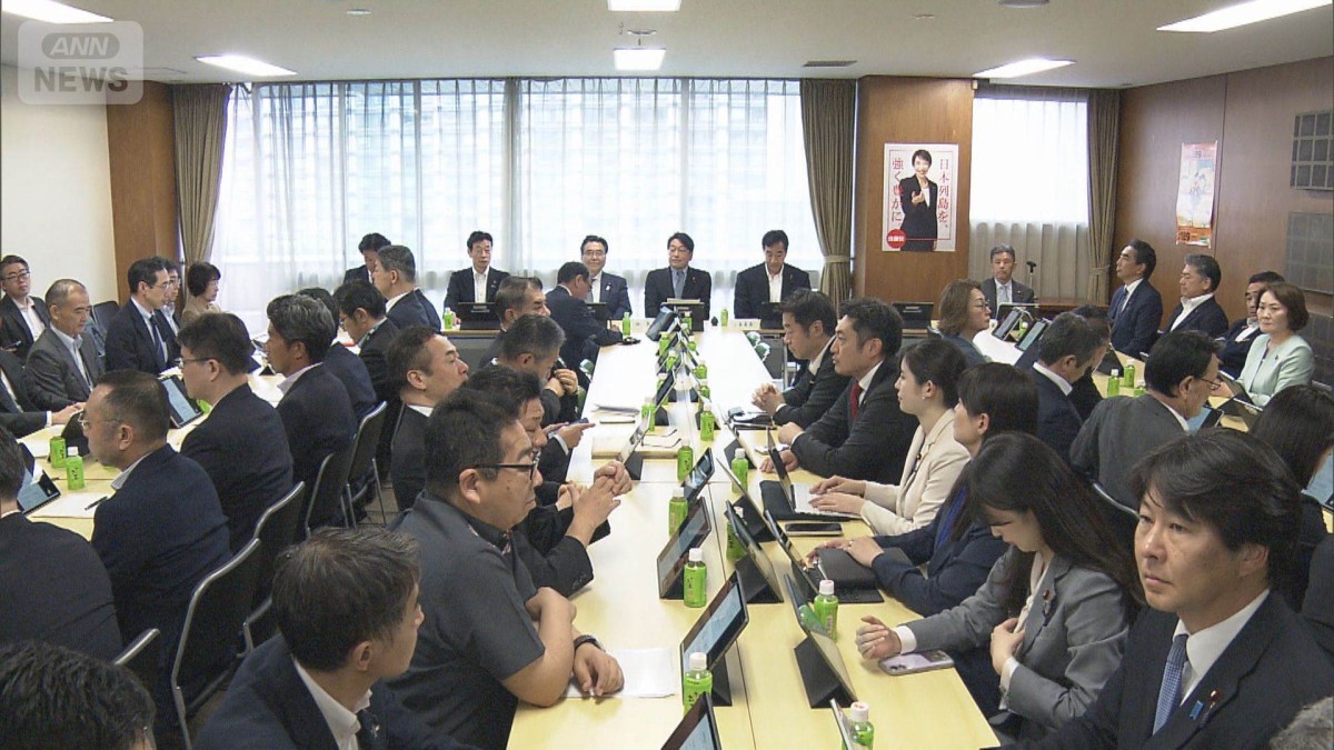 食料品消費減税へ意見集約難航　自民党　減税に否定的意見も多く