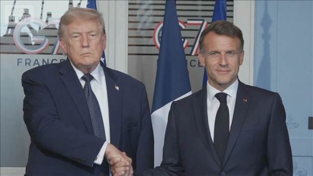 G7首脳会議開幕　仏大統領がホルムズ海峡に空母派遣意向