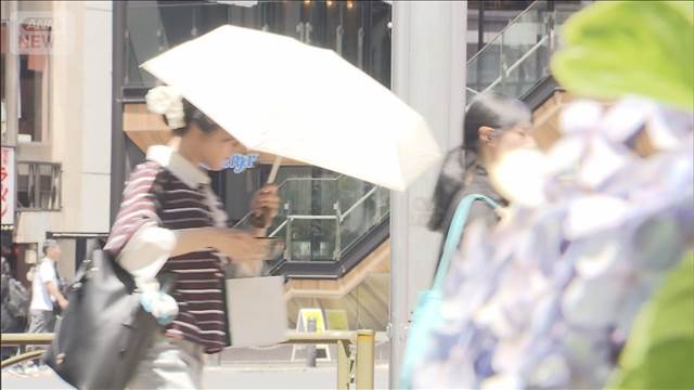 沖縄で記録的大雨に　厳重警戒続く　関東などで真夏日続出で熱中症注意