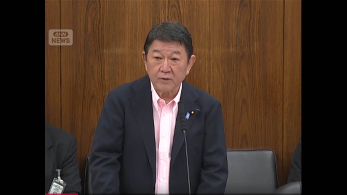 茂木大臣　自衛隊派遣「具体的な要請ない」　小泉大臣「何も決まっていない」