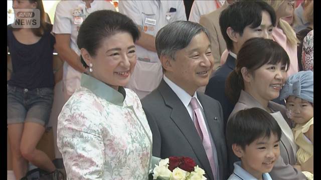 両陛下　オランダの小児がん治療施設に　国王夫妻や患者の児童らが出迎え