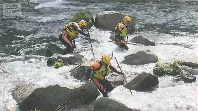 温泉施設で男児行方不明　「川に落ちたかも」捜索続く　鹿児島・霧島市