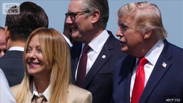 トランプ氏がまたメローニ氏批判　「イラン核問題に関わろうとしない」