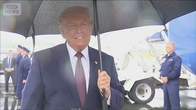 トランプ氏　「適切な時期に査察官が現地入り」　イラン核施設めぐり
