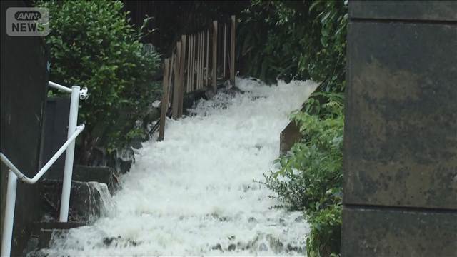 鹿児島県に線状降水帯発生　活発な梅雨前線に警戒