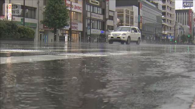 台風と梅雨前線で大雨に　6月として記録的な雨量も