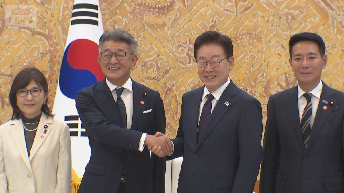 日韓議連・武田会長が李大統領と初面会「ミドルパワーの結束を」