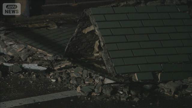 山梨県で最大震度6弱　山梨・神奈川・静岡で12人けが