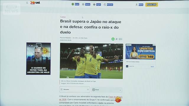 ブラジル紙「日本の攻撃は多様」　自国優位も「ヘディングなどに警戒」と詳細分析