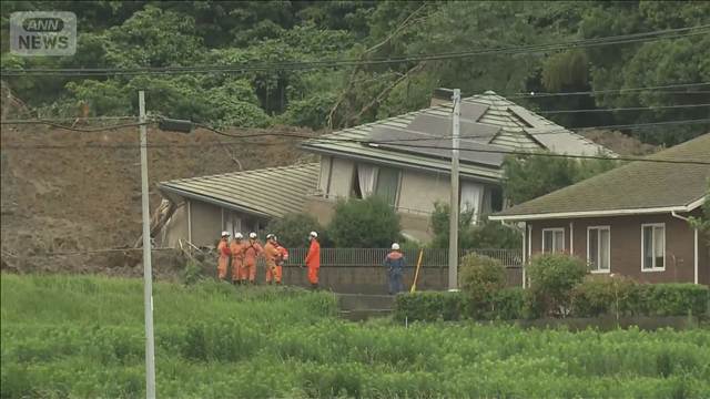 各地で大雨被害　山口“土砂崩れ”1人不明 兵庫で1人死亡　横須賀市9万人に避難指示