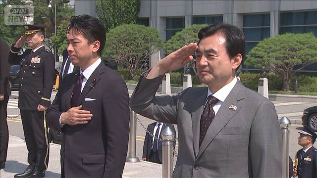 中ロ爆撃機が日本周辺を共同飛行　訪韓中の小泉防衛大臣「我が国への示威行動」
