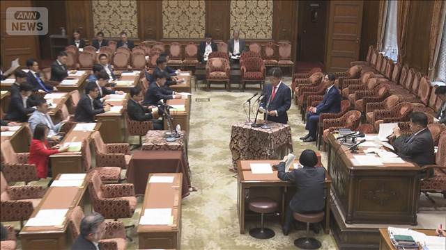 議員定数削減法案が審議入り　野党は欠席　与党30日採決の構え