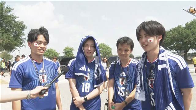 【W杯】「久々に男泣き」「夢見させてくれて感謝」 激闘見守った日本人サポーターは