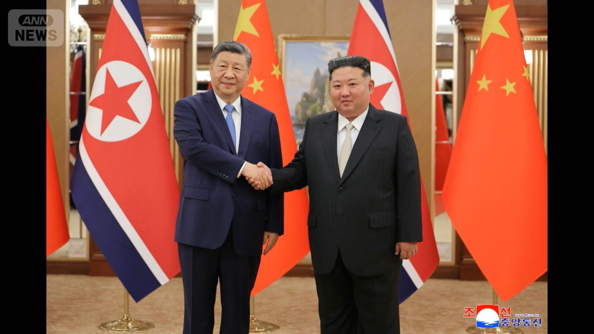 中国共産党創立105年で北朝鮮・金総書記が習国家主席に祝電　緊密ぶりをアピールか
