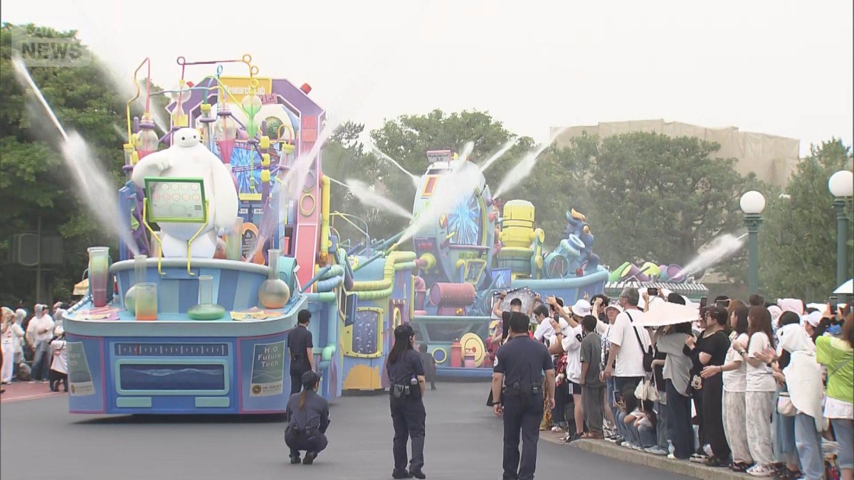 夏のディズニーリゾート　暑さ対策強化　びしょ濡れバージョンの新アトラクションも