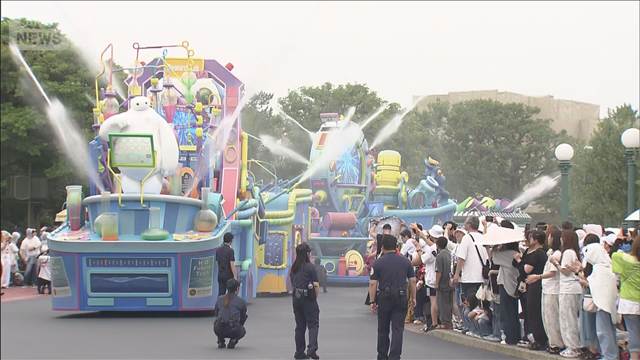 夏のディズニーリゾート　暑さ対策強化　びしょ濡れバージョンの新アトラクションも