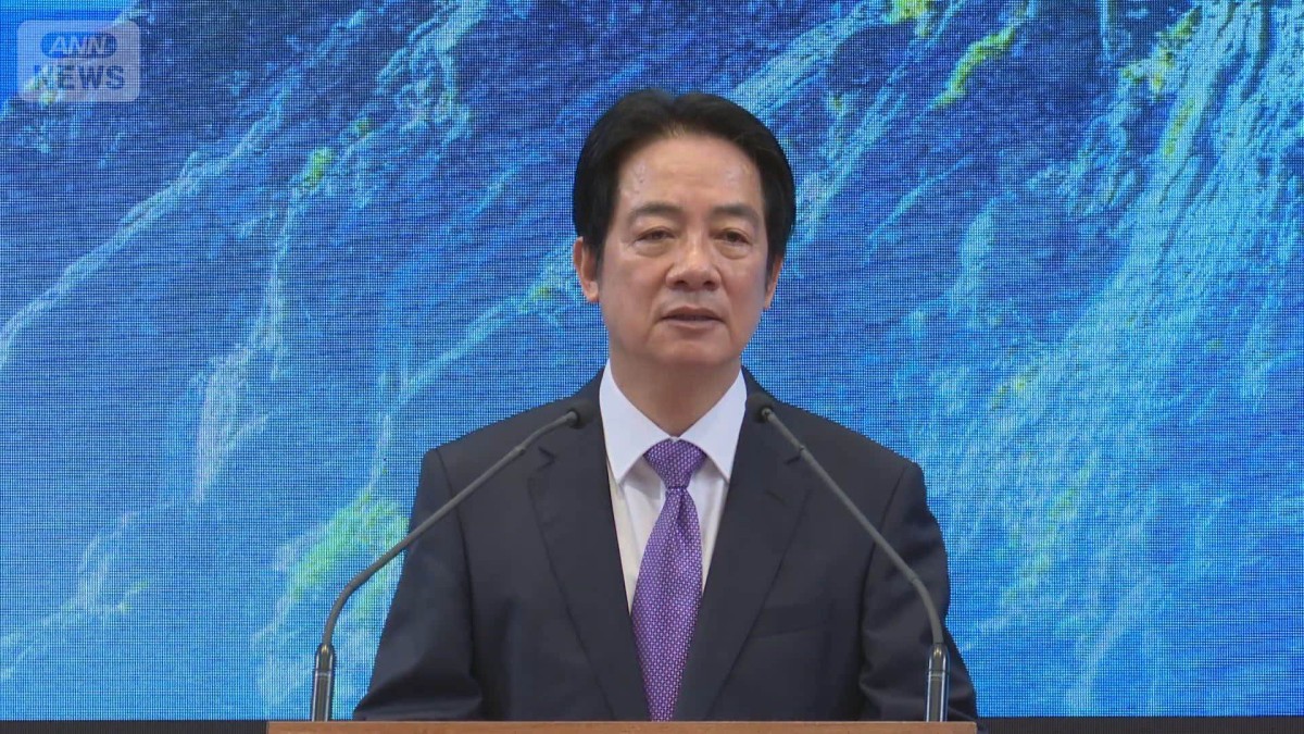 頼総統「民主主義の台湾を守り抜く」　中国の統一圧力に「対抗措置を検討・実施する」