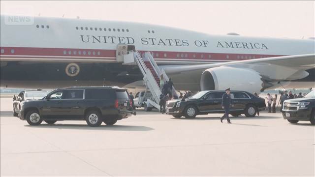 トランプ氏　新しい大統領専用機で初飛行　 建国250年の7月4日も飛行予定