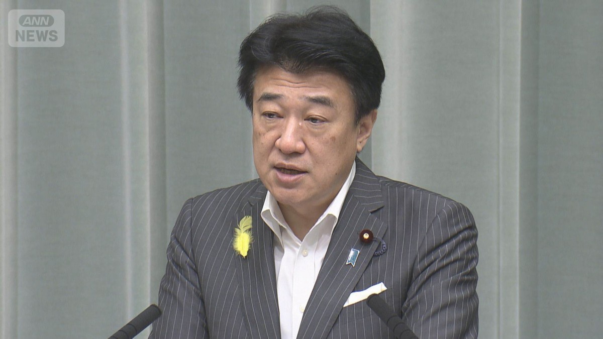官房長官「要求は受け入れられない」と抗議　EEZ内の測量船に中国が2日連続で中止要求
