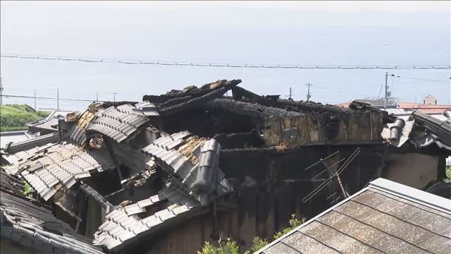 「納屋が燃えている」 1人死亡　住人の70代男性と連絡とれず　兵庫・淡路市