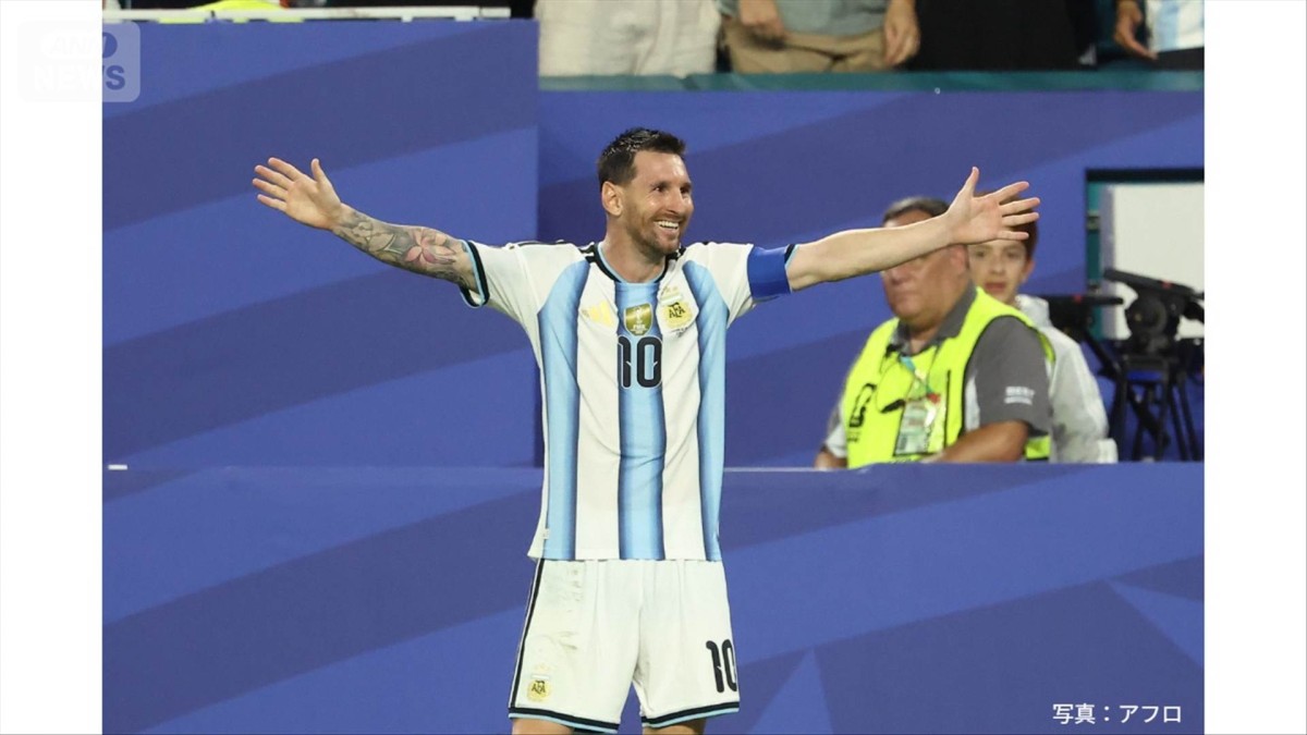 メッシ　W杯通算20得点達成 8試合連続ゴール　初出場のカーボベルデも健闘