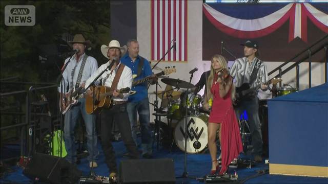 アメリカ建国250周年 祝賀ムードに　各地でイベント…熱波で一時中断も