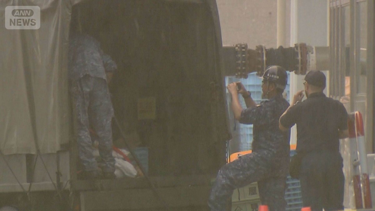 富山湾で漁師が不発弾のようなもの引き揚げる 爆発の恐れ低く海自が
