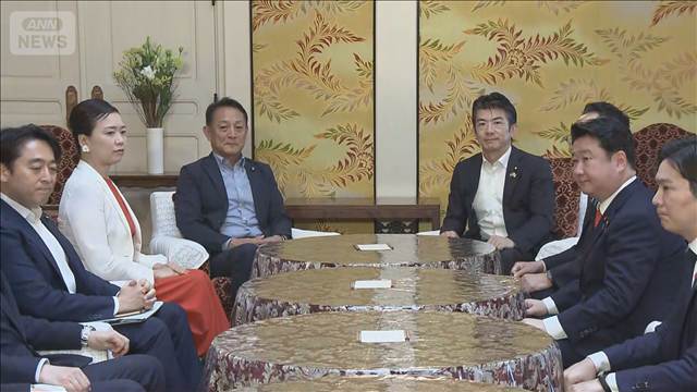 衆院で野党が審議応じず… 与党党首会談 夕方で調整