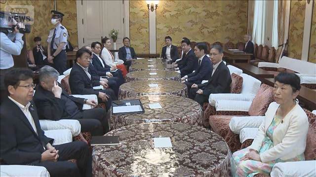 衆参野党　定数削減・副首都法案撤回を再要求