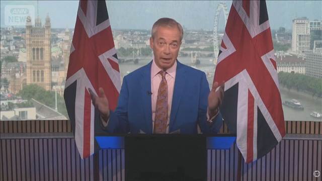 英　右派政党リフォームUK党首　議員辞職表明　利益不申告疑惑を否定し補欠選出馬へ