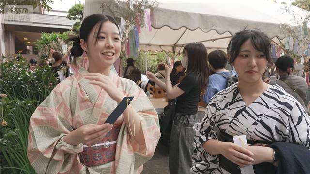 短冊に願いを込めて…　“縁結び”の東京大神宮で「七夕祈願祭」