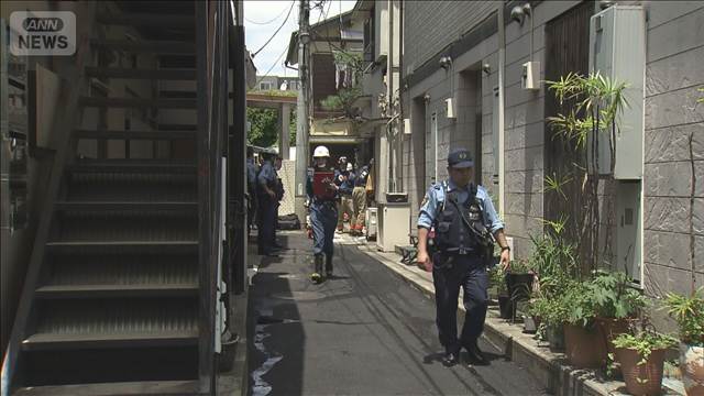 東京・豊島区　共同住宅で火事　住人の80代男性死亡