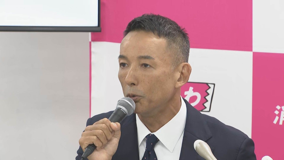 れいわ新選組 山本太郎代表が辞任意向を表明 スピード違反による検挙など…