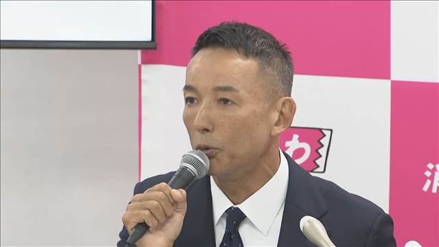 れいわ新選組　山本太郎代表が辞任意向を表明　スピード違反による検挙など…