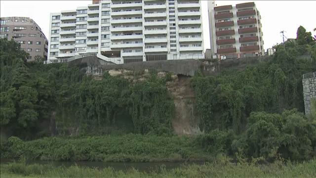 仙台市でマンション土台の崖崩落、住民避難　「地鳴りして揺れた」　築54年