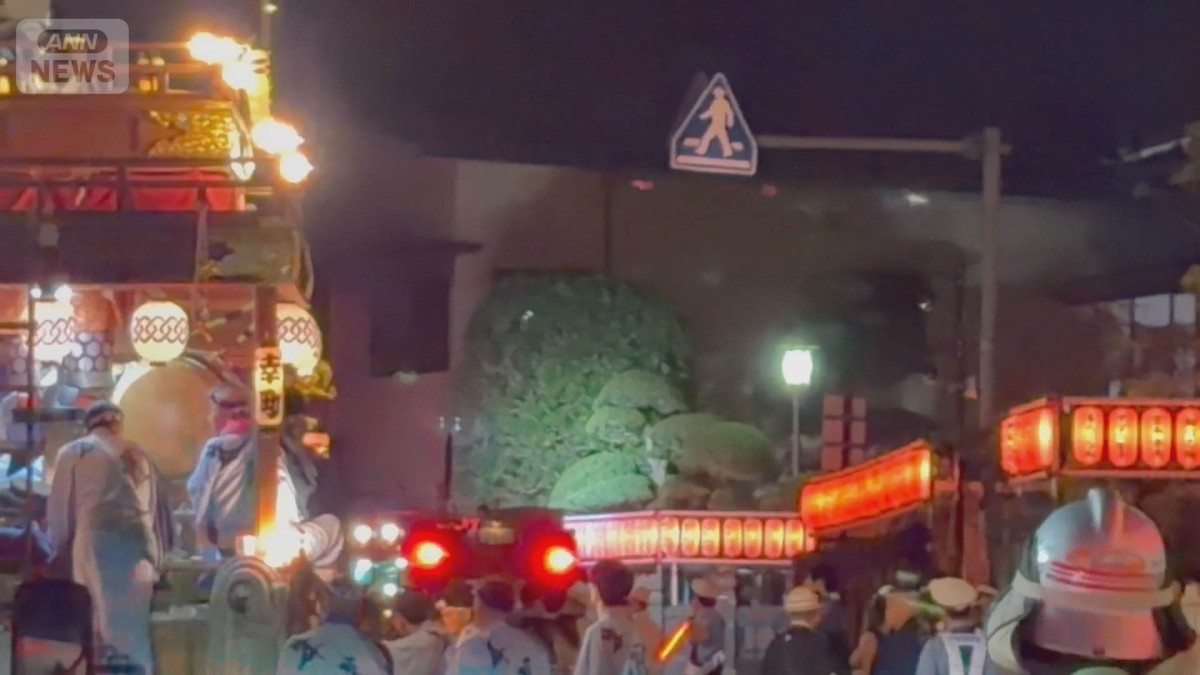 千葉県成田市で火事　成田祇園祭が中止に