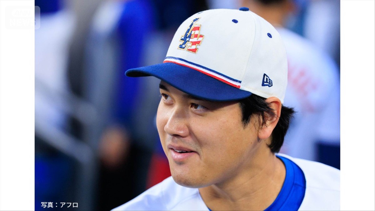 大谷翔平がオールスター欠場 左ひざの治療のため　登板回避も先頭打者HR