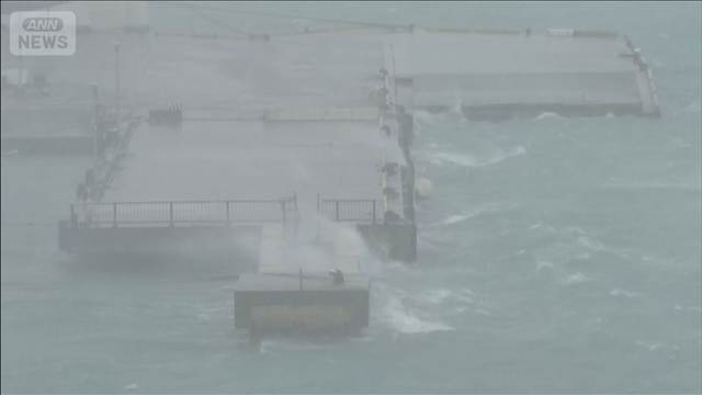 台風9号 沖縄は大雨・暴風に警戒　九州は今年一番の危険な暑さ