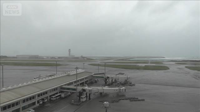 台風9号により140便超が欠航　2.5万人以上に影響