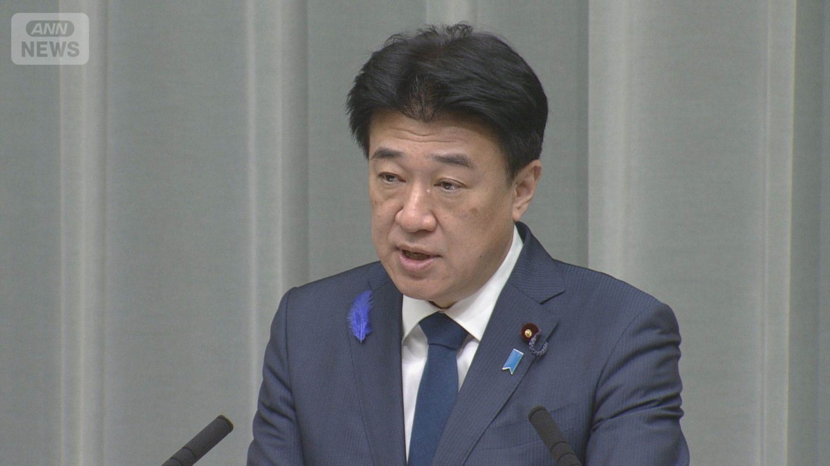 官房長官「日本関係船舶の安全確保に万全期す」米イラン間の軍事的緊張継続に「懸念」