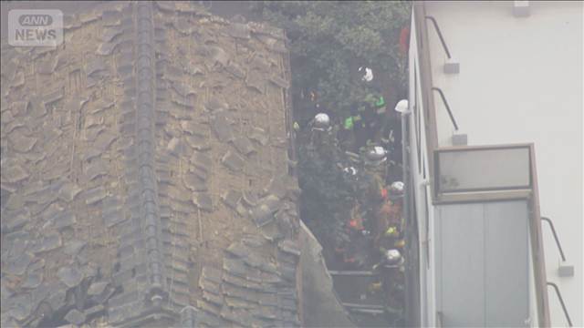 「窓が割れるほどの衝撃音」　東京・北区で火事　ガス漏れの可能性も　近隣住民避難