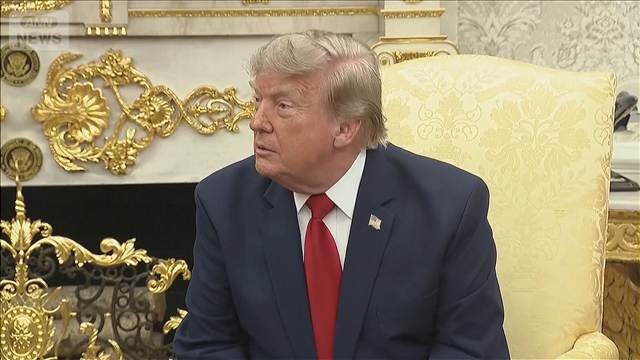 米軍 イランへの海上封鎖再開　トランプ氏“通航料”を撤回