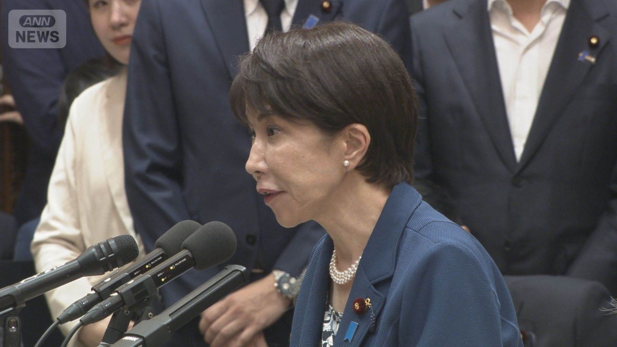 高市総理　消費減税の結論「8月頭でも間に合う」
