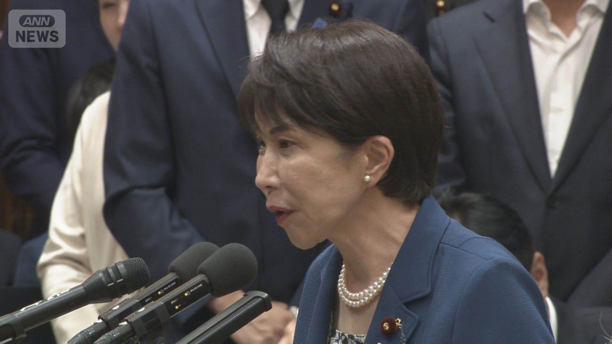高市総理「骨太ショック」を否定　「ひとつの文書の原案が原因だと思っていない」