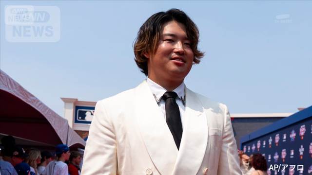 MLBオールスター村上宗隆が初出場　宣言通りフルスイング