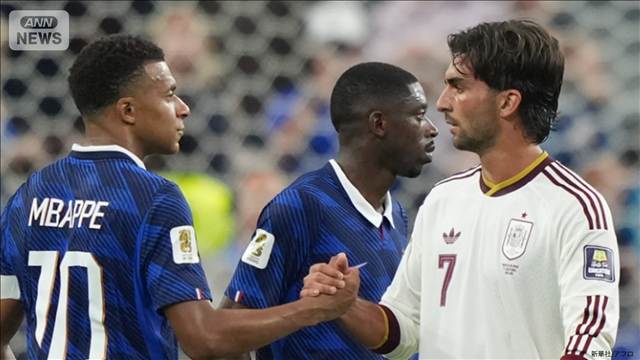 W杯　スペインがフランス破り決勝へ